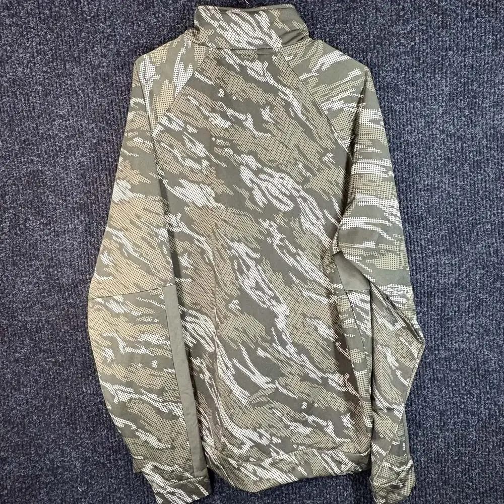 Puma Contrast Jacket 2.0 Full Zip Green Camo